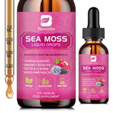 B BEWORTHS Sea Moss Liquid Drops bottle ready for daily immune and energy support