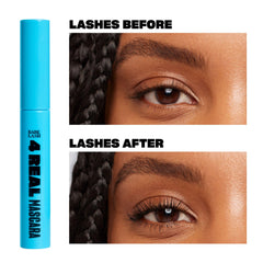 Babe Original 4 Real Mascara wand shows buildable volume without weighing lashes