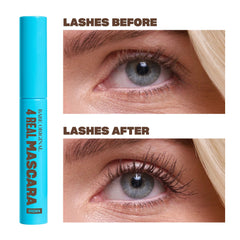 Babe Original 4 Real Mascara Brown — lift-focused wand for defined, fluttery lashes.