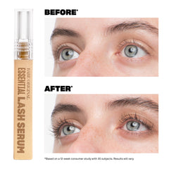 Babe Original wand-application image demonstrates an easy nightly routine for fuller lashes.