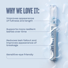 BABE ORIGINAL Renewing Lash Serum botanical ingredients featuring Tahitian Sea micro-algae.