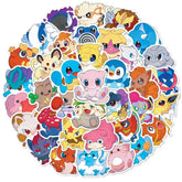 Babigo cartoon sticker adorable animals collection for notebooks and bottles.