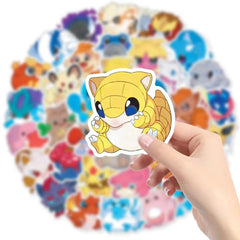 Babigo waterproof sticker for notebooks and gear stays vibrant under moisture.