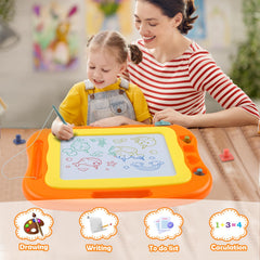 BABLOCVID board with four color zones for vivid, organized doodles