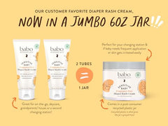 Babo Botanicals 25% zinc oxide ingredient detail highlights gentle skin protection.