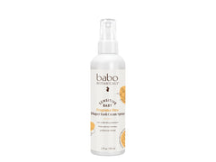 Babo Botanicals Diaper Rash Spray bottle for gentle, touch-free application.