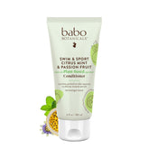 Babo Botanicals Swim & Sport conditioner bottle with citrus mint scent, lightweight hydration
