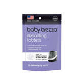 Packaging image of Baby Brezza descaling tablets for easy bottle washer maintenance