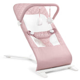 Baby Delight Alpine Deluxe Bouncer folded flat for easy travel