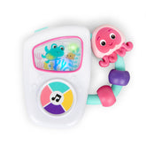 Baby Einstein Jammin Janet pink Take Along Tunes with engaging music and lights for babies.