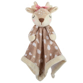 Baby Essentials Minky Animal Lovey Deer plush, comforting security during naps