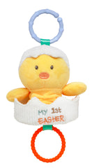 Baby Starters Magic Years Easter Egg Rattle: soft plush chick for engaging sensory play