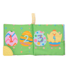 Baby Starters Magic Years teether corner provides soothing relief during early bonding moments.
