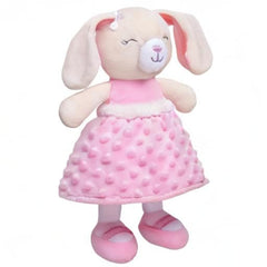 Baby Starters travel-friendly snuggle buddy accompanies stroller rides and car journeys.