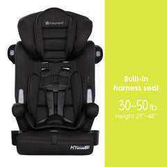 Baby Trend Hybrid SI booster seat cushioned seating for comfortable rides