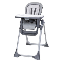 Baby Trend Sit Right 2.0 high chair fully assembled for quick family mealtimes.