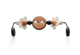 BabyBjorn Googly Eyes bouncer toy bar with black and white eyes engaging baby's gaze.