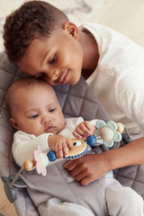 BabyBjorn Googly Eyes Pastels shapes are vivid for early exploration and sensory development.