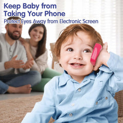 BABYFUNY 15-button toy supports fine motor skills and exploration.