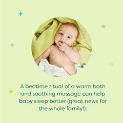 Babyganics pediatrician tested logo close-up on bottle indicating dermatologist-tested safety.