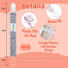 Babygoal Halloween pacifier clip adds seasonal flair and secure hold