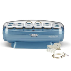BaBylissPRO jumbo hot rollers with velvet flocked surface for smooth, bouncy curls