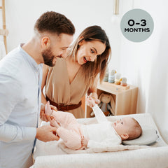 Babymoov Lovenest Organic compact cushion fits strollers and swings for on the go use.