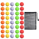 Bac-kitchen foam golf ball multi-color set for safe indoor practice