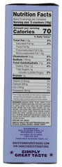 Back To Nature Roasted Garlic & Herb Crackers close-up texture showing crispness and seasoning.