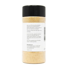 Badia garlic powder scoop-dispense, easy to measure and sprinkle.