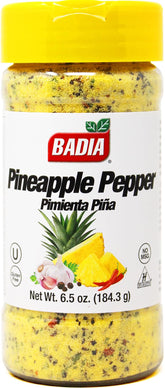 Badia Pineapple Pepper Seasoning bottle ready to spark tropical flavor in meals