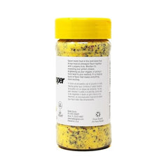 Badia Pineapple Pepper Seasoning on seafood dish delivering bright pineapple kick