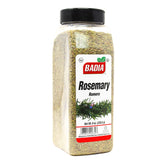 Badia Rosemary Leaves bottle pour shows easy seasoning for roasts and vegetables