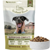 BADLANDS RANCH bag front image showing premium dog food packaging and daily nutrition