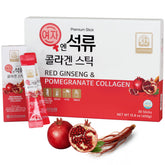 Baekje Geumsan box for daily beauty support with pomegranate collagen sticks