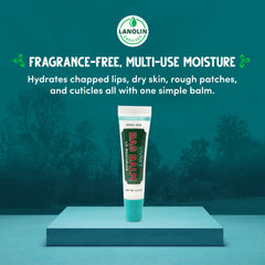 Bag Balm fragrance-free lip balm packaging.