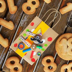 BagDream bulk 100pcs kraft packs for shops and parties