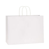 BagDream kraft paper bag with handles, front view, sturdy for shopping