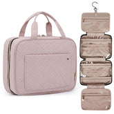 BAGSMART large toiletry bag with hanging hook for organized packing.
