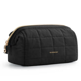 BAGSMART makeup bag wide opening for quick access to cosmetics during travel