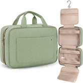 BAGSMART Toiletry Bag with hanging hook for easy hanging and quick access.