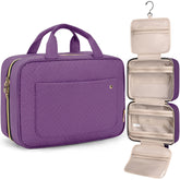 BAGSMART Toiletry Bag with hanging hook keeps essentials accessible while traveling.