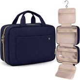 BAGSMART Toiletry Bag with hanging hook for travel organization.