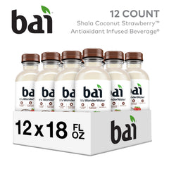 Bai Shala nutrition panel visible on bottle