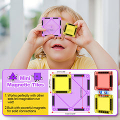 BAIJLE magnetic tiles rocket design highlights open-ended construction for kids.