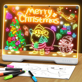 Bailkind portable LED note board 16-inch glow enhances note taking and art anywhere.