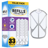 BAIMNOCM 33-pack refills for M364 ready for continuous indoor insect capture.