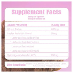 Bakong feminine balance pineapple flavor gummies pack supporting pH balance and routine wellness.