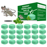 Balancexlite Plus peppermint pellets closeup showing natural deterrent scent for mice