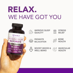 BallBuff packaged capsules on table ready for daily magnesium support.